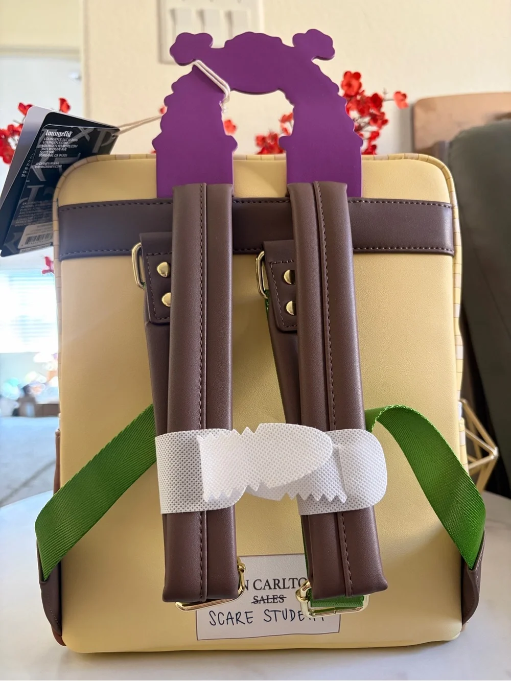NWT Loungefly Disney Monsters University Oozma Kappa House Figural Backpack